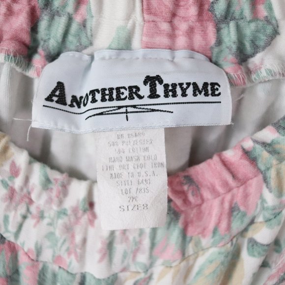 ❌SOLD❌vintage 80s pastel rose soft knit skirt - Picture 5 of 6